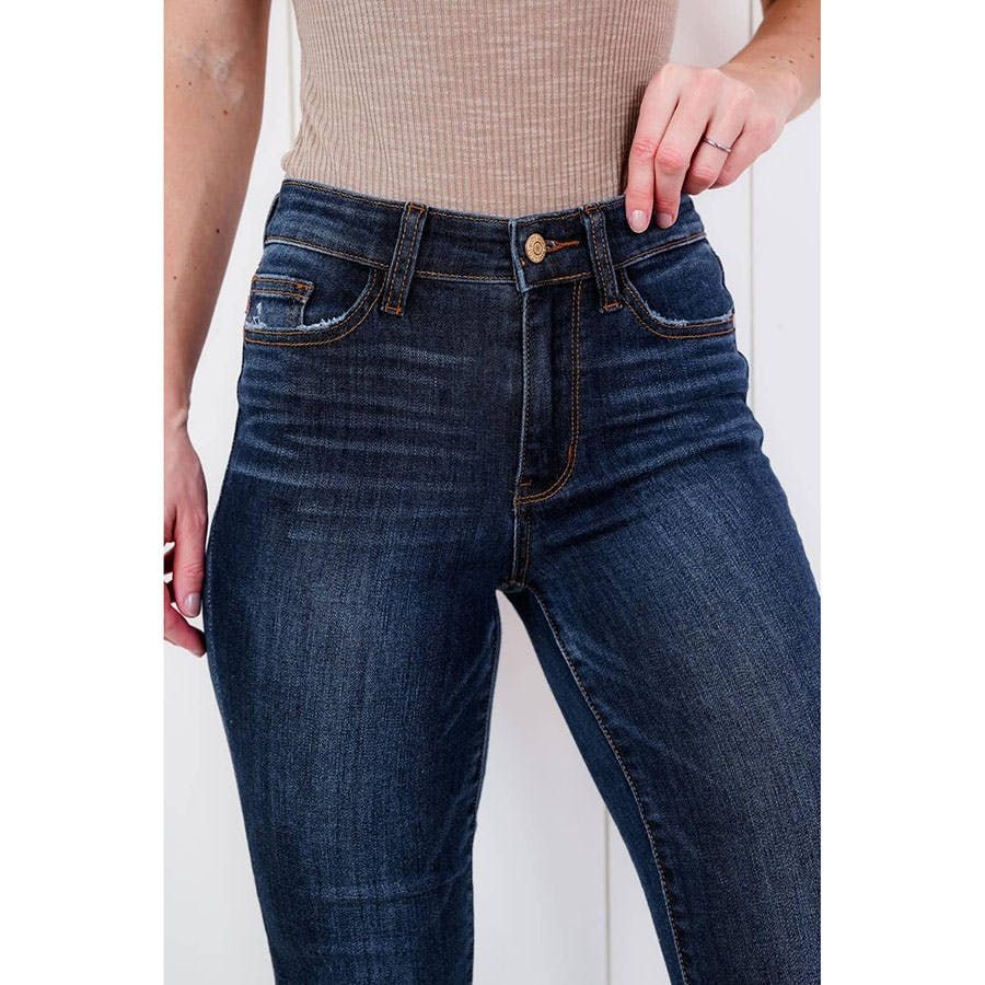 Blue Jean Haisley Mid Rise Capris